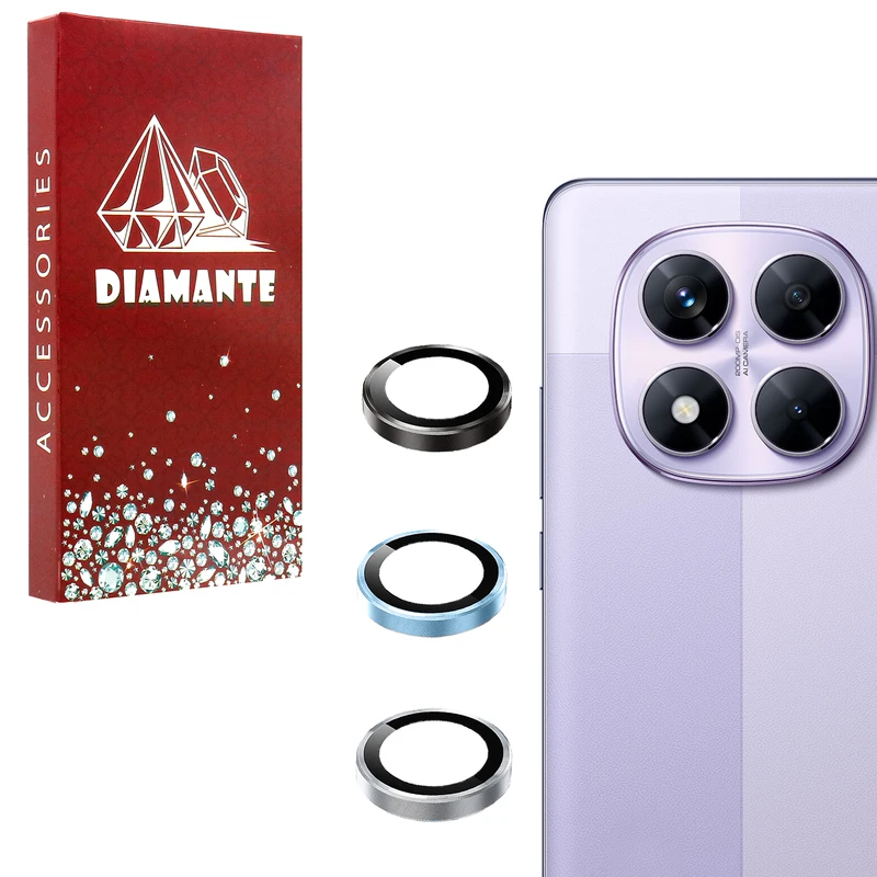 محافظ لنز دوربین فلزی مدل lenjeu مناسب برای گوشی موبایل شیائومی Redmi note 14 Pro Plus