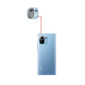 محافظ لنز دوربین مدل PG مناسب برای گوشی موبایل شیائومی MI 11 LITE