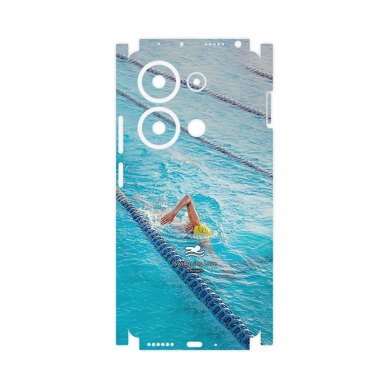 برچسب پوششی ماهوت مدل Swimming-FullSkin مناسب برای گوشی موبایل شیائومی Redmi Note 13 Pro 4G
