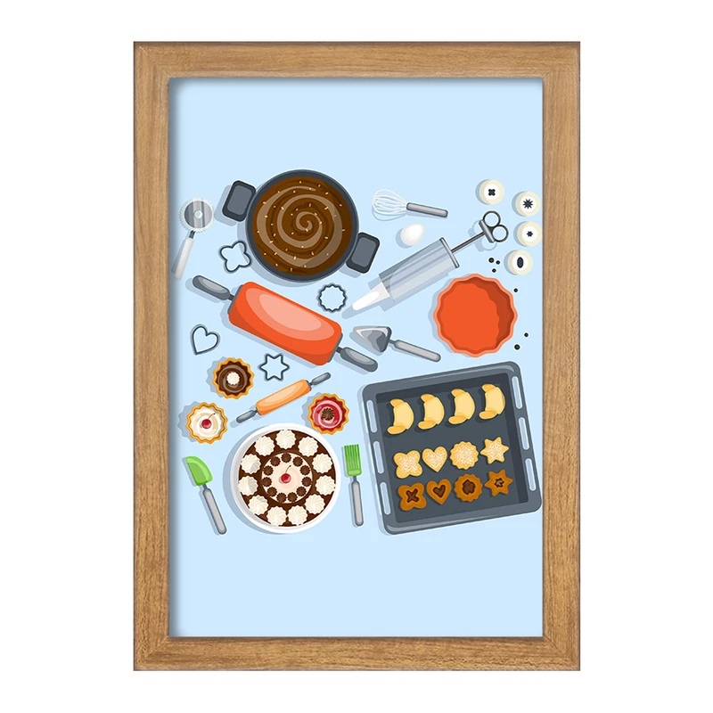 تابلو خندالو مدل کیک و شیرینی پزی کد 36665