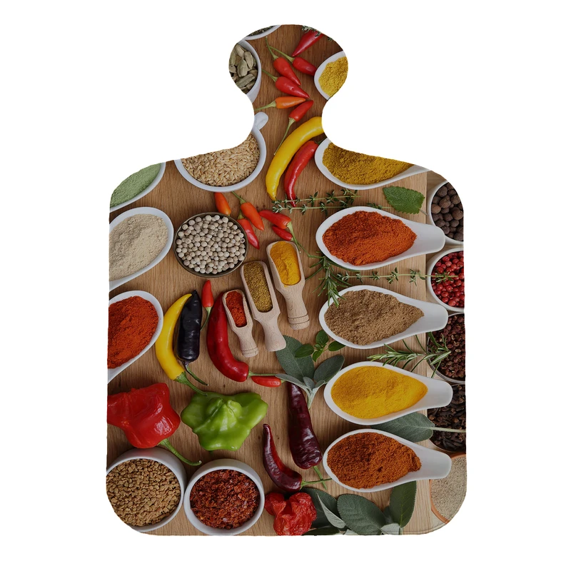 پادری مدل تخته گوشت طرح kitchen کد 5047 سایز 110×80 سانتی متر 