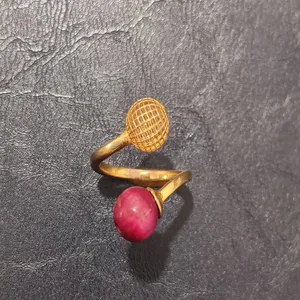 انگشتر طلا 18 عیار زنانه قیراط طرح دایره کد GH1490