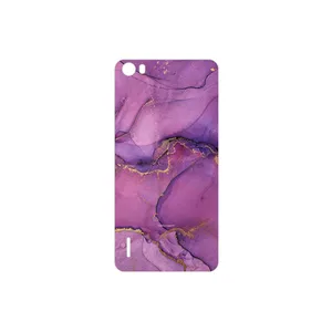 MAHOOT Purple Marble Cover Sticker for Honor 6