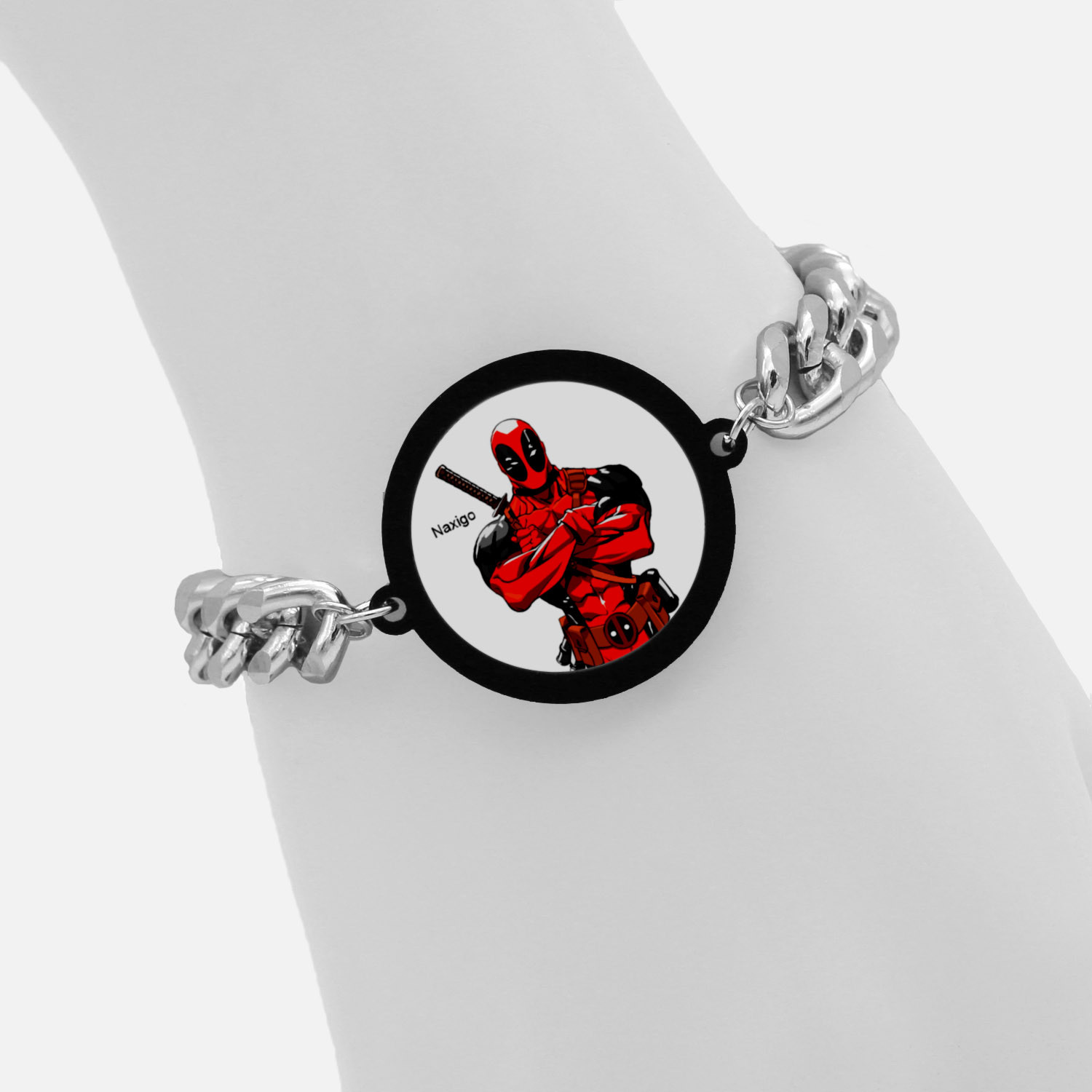 دستبند ناکسیگو مدل ددپول کد BZ7744 دستبند ناکسیگو مدل ددپول کد BZ7744