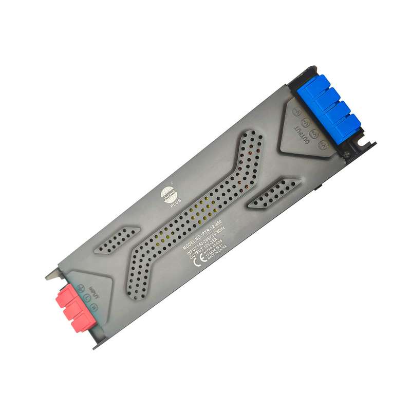 آداپتور سوئیچینگ 12 ولت 33 آمپر 400 وات پیویار مدل اسلیم