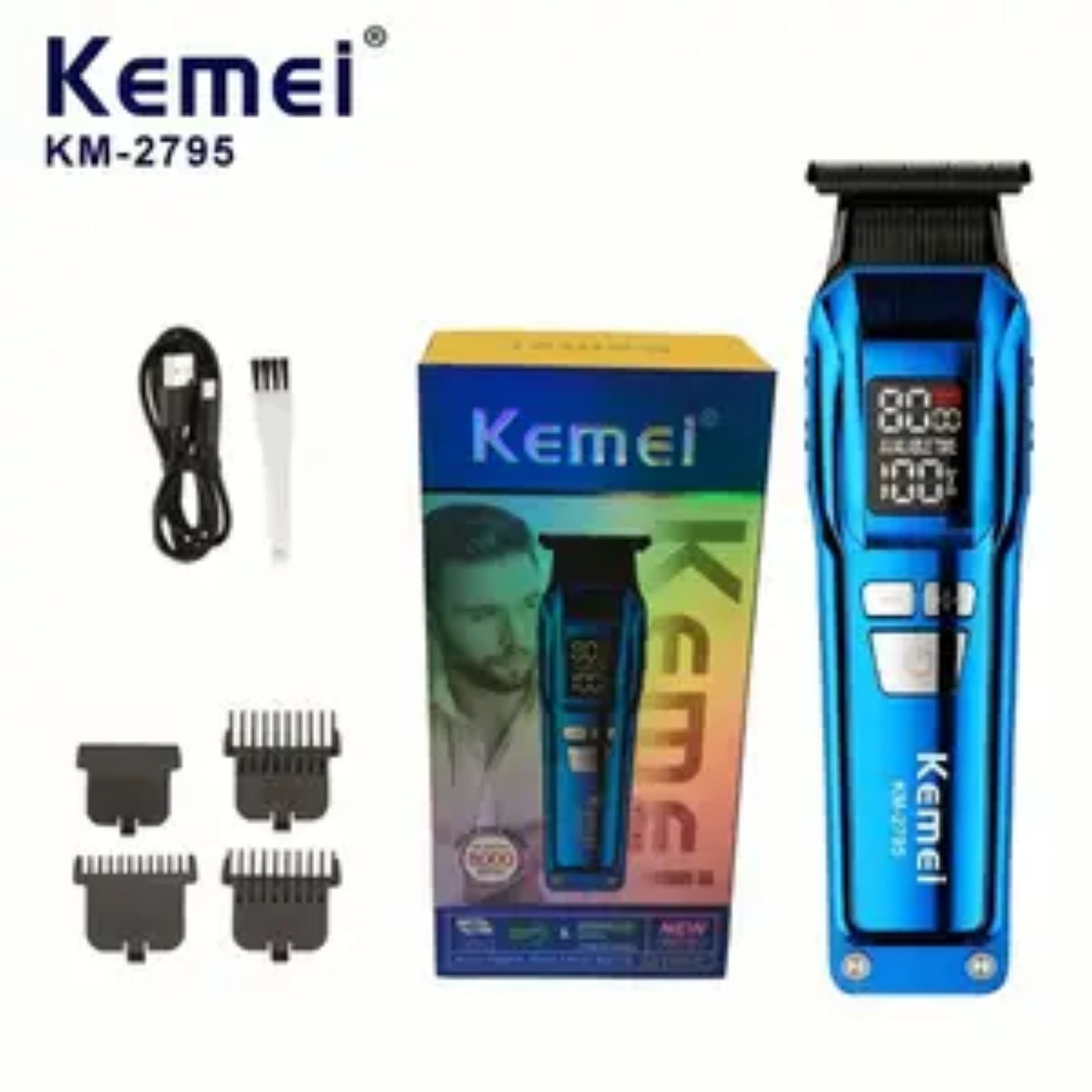 ماشین اصلاح موی سر و صورت کیمی مدل KM-2795 -  - 2
