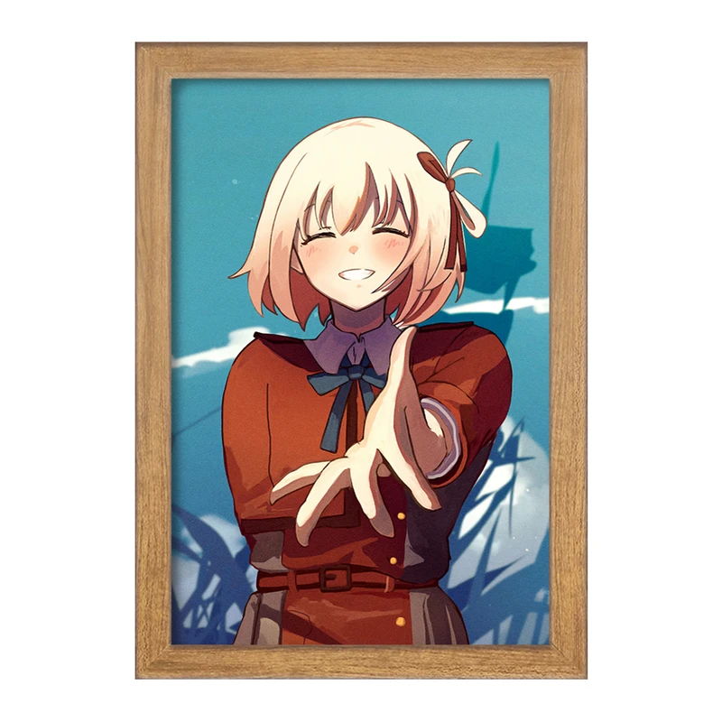 تابلو خندالو مدل چیساتو انیمه لیکوریس ریکویل Lycoris Recoil  کد 23027