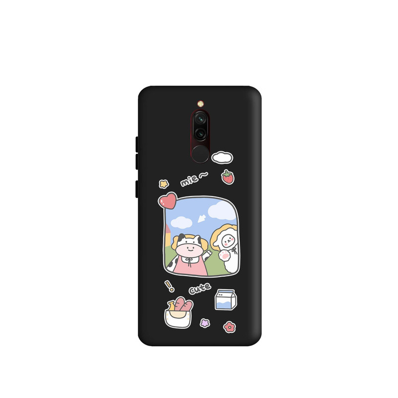 کاور طرح گوساله کیوت کد m2678 مناسب برای گوشی موبایل شیائومی Redmi 8