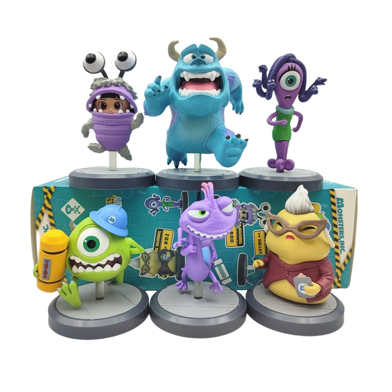 فیگور مدل کارخانه هیولاها بسته 6 عددی