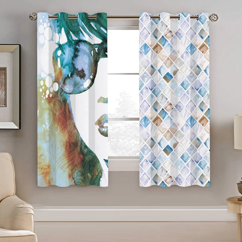 پرده نیروانا طرح  مدرن مدل هازان کد 8020  سایز 140×200 سانتی متر