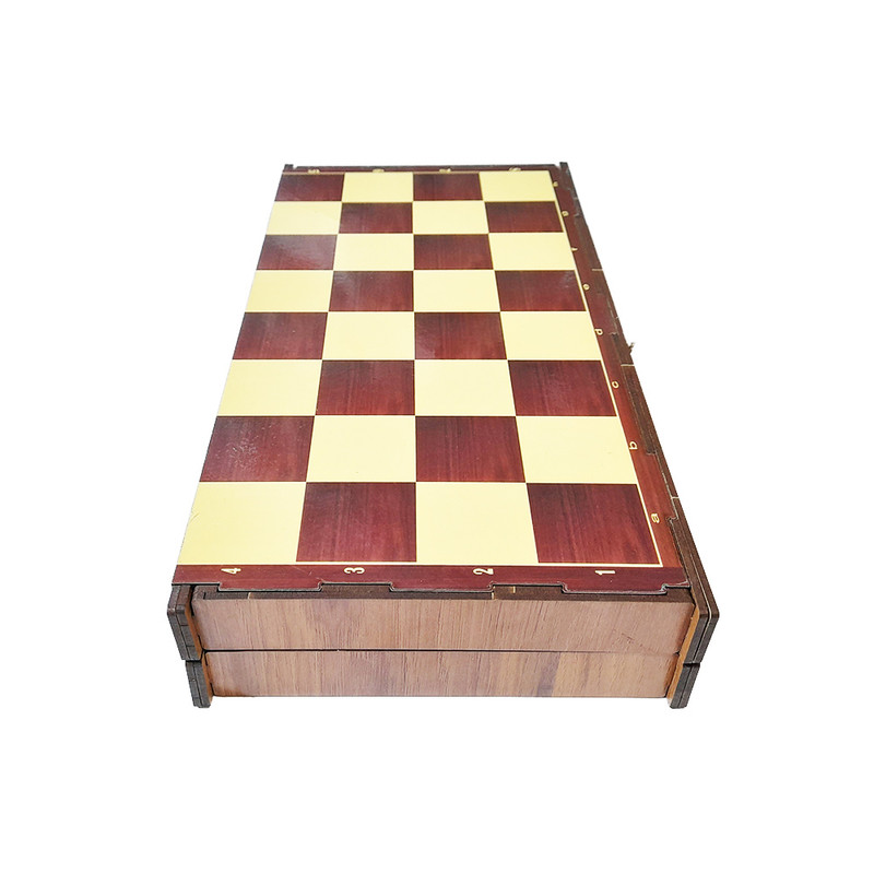 بازی فکری منچ و شطرنج مدل 4in