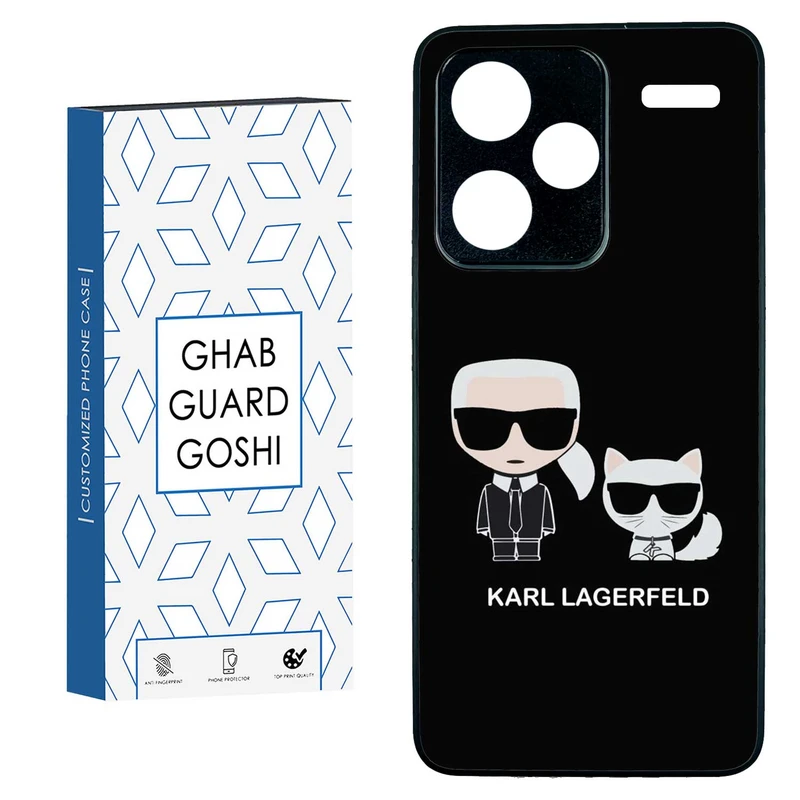 کاور قاب گارد گوشی طرح karl کد TPU-042 مناسب برای گوشی موبایل شیائومی  REDMI NOTE 13 PRO PLUS 5G