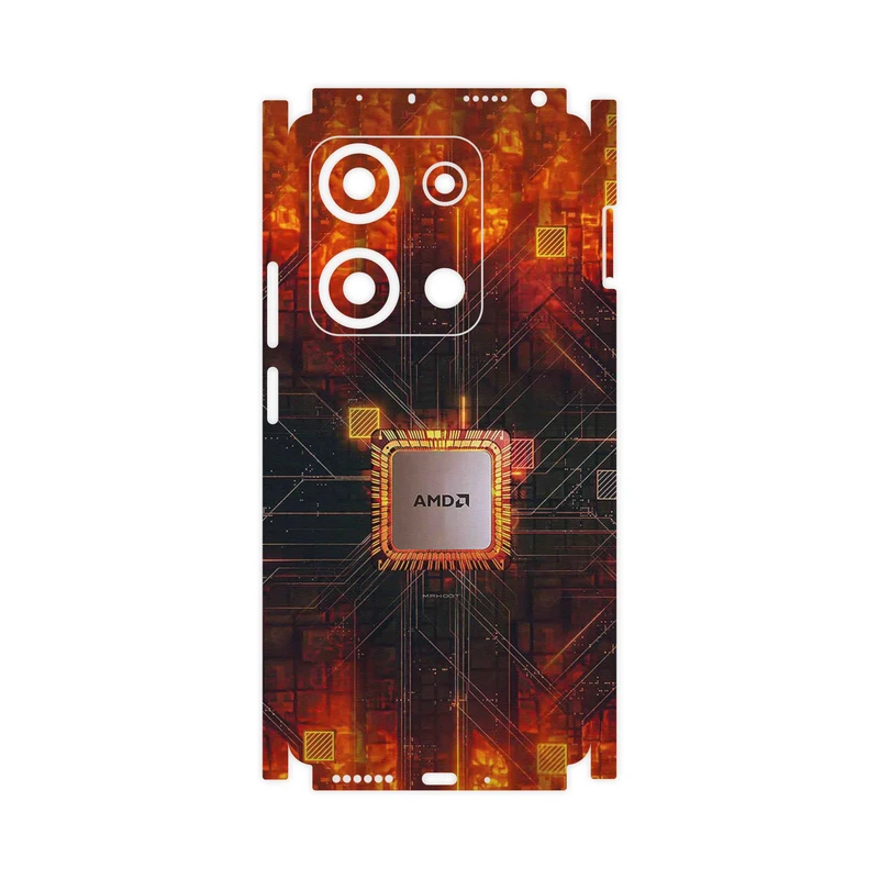برچسب پوششی ماهوت مدل AMD-FullSkin مناسب برای گوشی موبایل شیائومی Redmi Note 14S