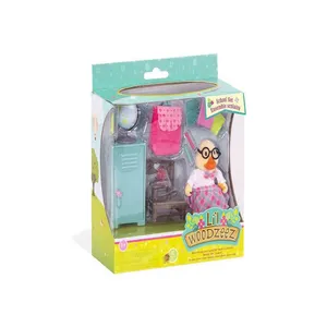 اسباب بازی لیل وودزیز مدل ست لوازم مدرسه عروسک های خانواده