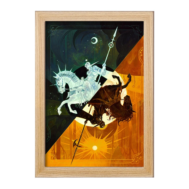 تابلو خندالو مدل شوالیه کد F1119