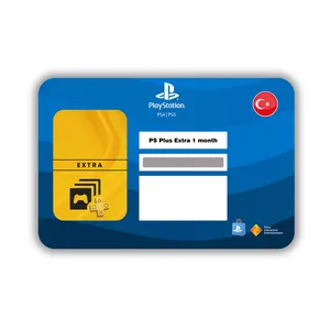 گیفت کارت بدون اعتبار اولیه پلی استیشن پلاس مدل Extra 1M