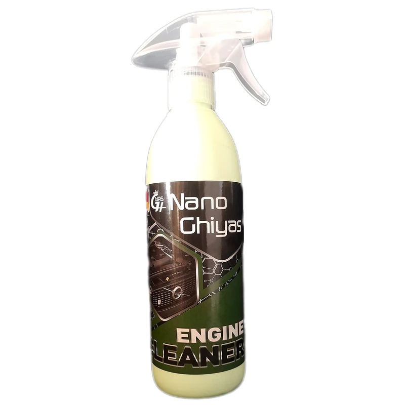 اسپری موتورشوی نانو غیاث مدل جی پلاس حجم 500 میلی لیتر