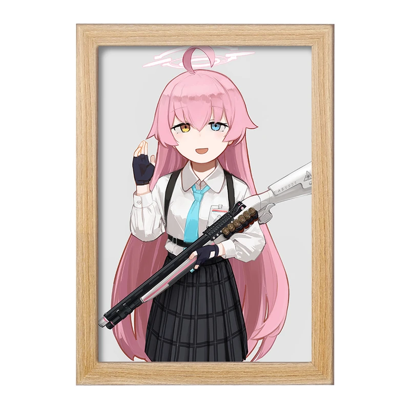 تابلو خندالو مدل بازی آرشیو آبی (Blue Archive) کد 34392