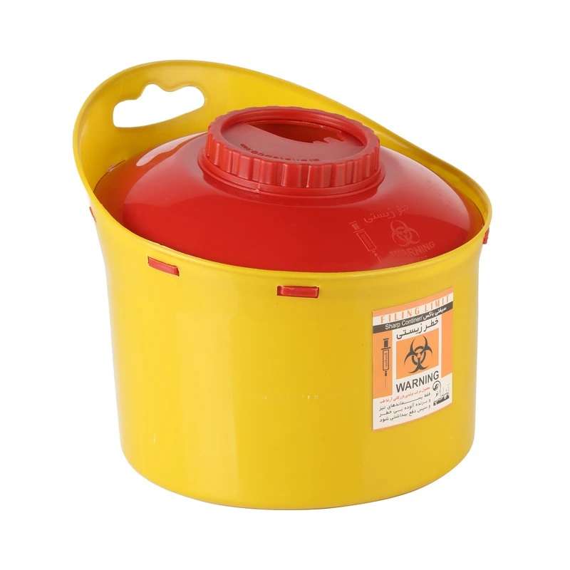 سیفتی باکس آرشا طب مدل CH6 ظرفیت 6000 میلی لیتر بسته 10 عددی