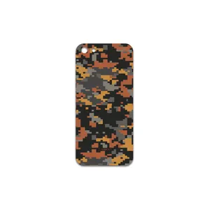 MAHOOT  Army-Autumn-pixel Cover Sticker for apple iPhone 5