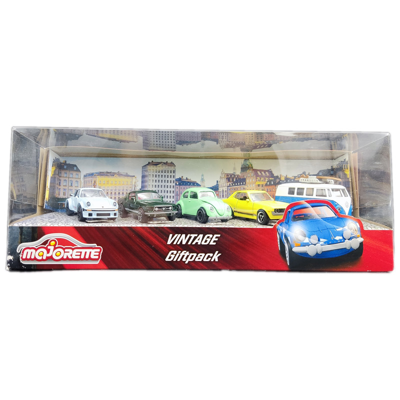 ماشین بازی ماژورت مدل VINTAGE Giftpack بسته 5 عددی