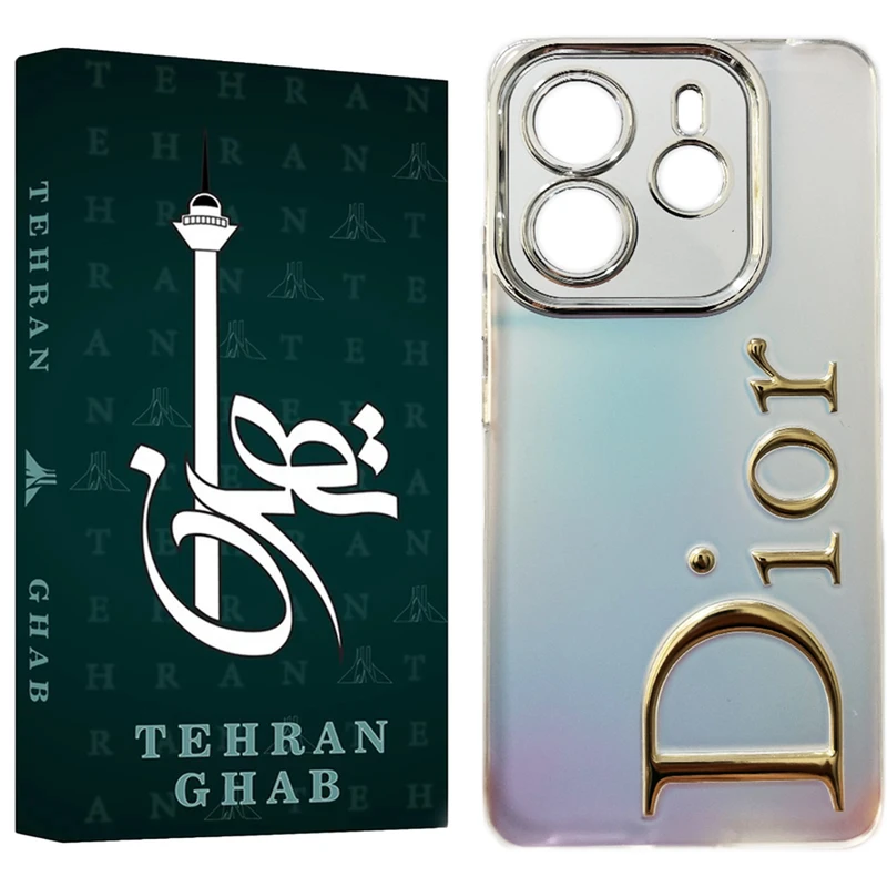 کاور تهران قاب مدل LUX طرح DR مناسب برای گوشی موبایل شیائومی Redmi Note 14 4G 