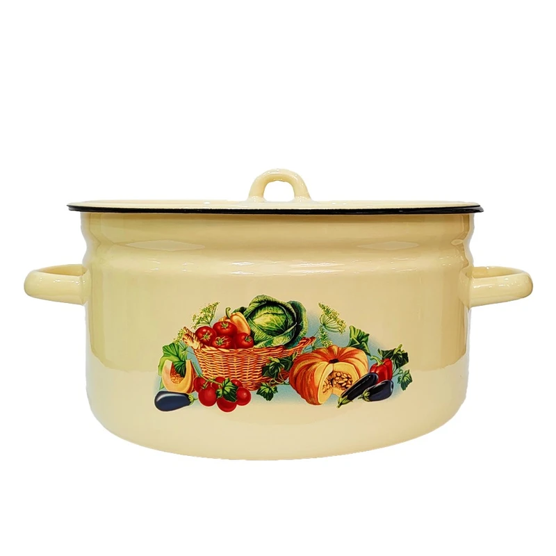 قابلمه مدل لعابی طرح کدو 5.5L  سایز 24