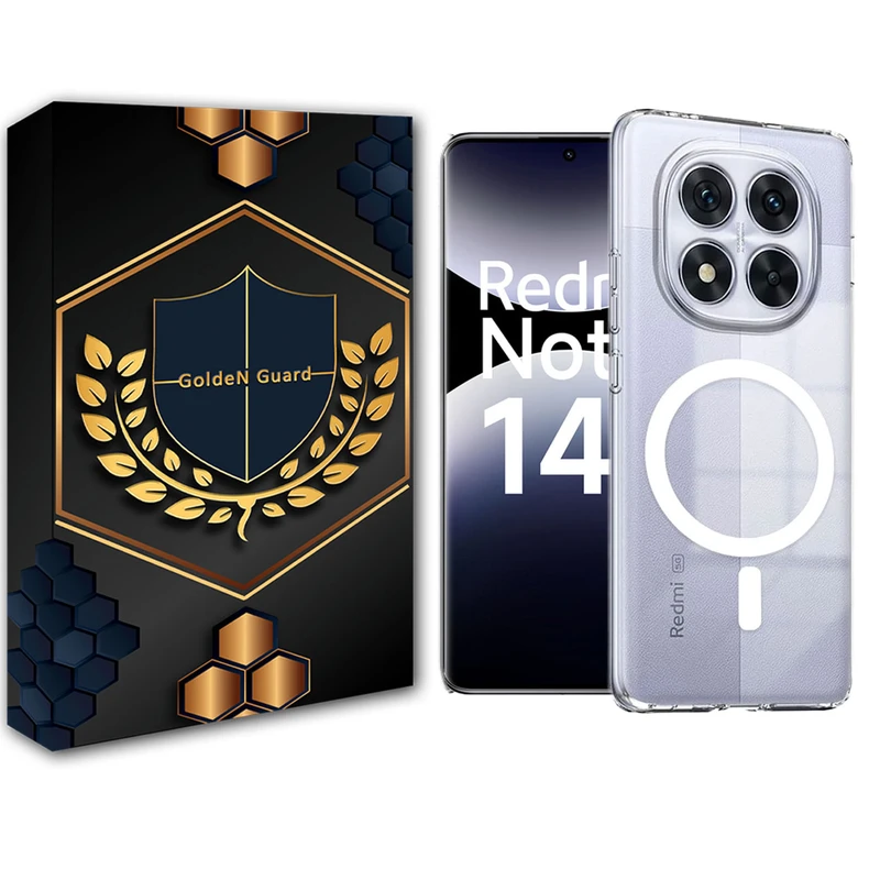 کاور گلدن گارد مدل Magsafe_Note 14 Pro 4G مناسب برای گوشی موبایل شیائومی Redmi Note 14 Pro 4G