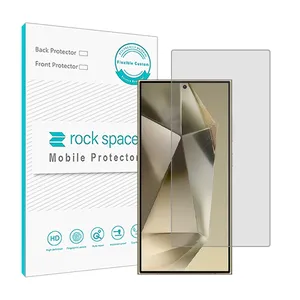 Rockspace Anti-Shock transparent screen protector suitable for Samsung Galaxy S24 Ultra mobile phone