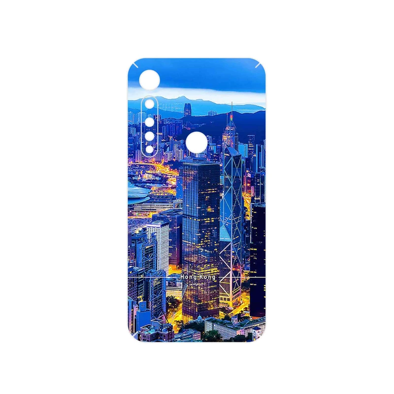 برچسب پوششی ماهوت مدل Hong Kong City مناسب برای گوشی موبایل موتورولا One Vision Plus