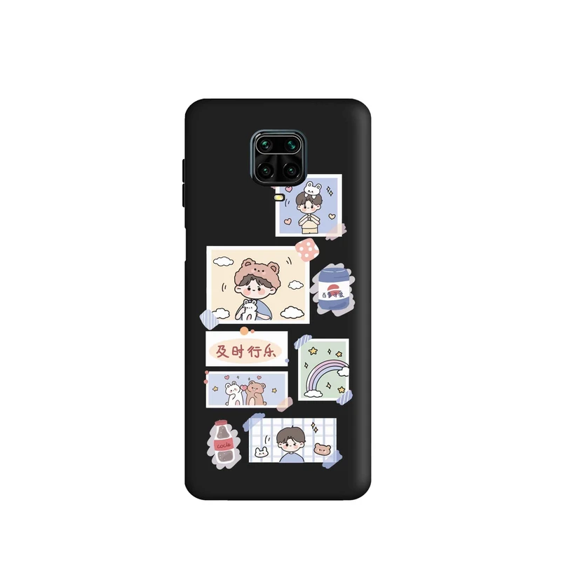 کاور قاب گارد طرح  قاب عکس پسر کد FF2644  مناسب برای گوشی موبایل  شیائومی  Redmi Note 9s / Redmi Note 9pro