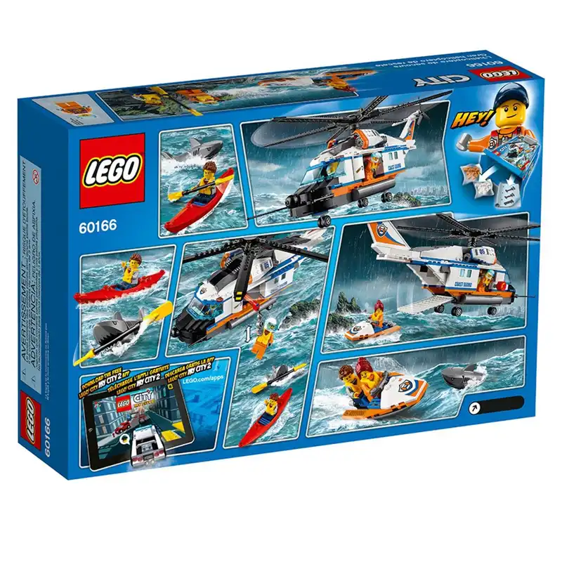 لگو سری شهر مدل Rescue Helicopter 60166