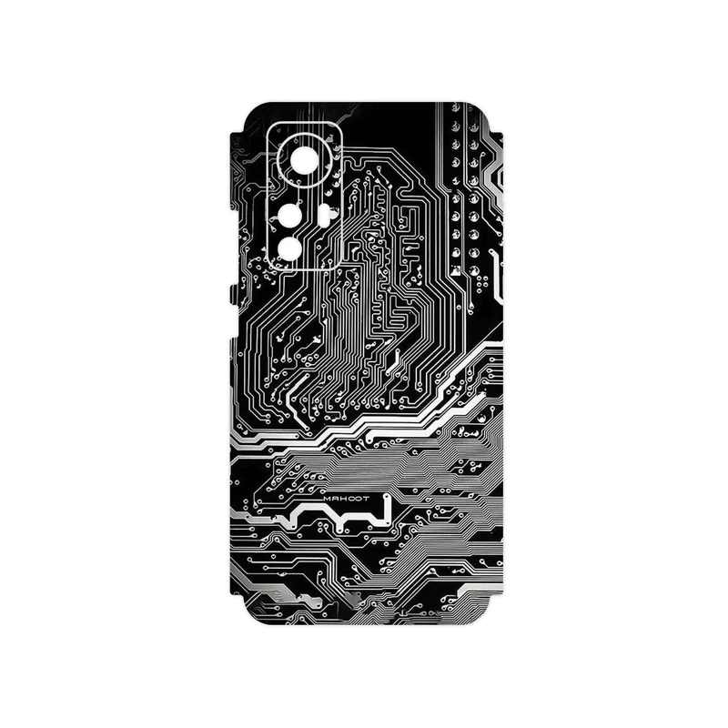 برچسب پوششی ماهوت مدل Black_Printed_Circuit_Board مناسب برای گوشی موبایل شیائومی 12X