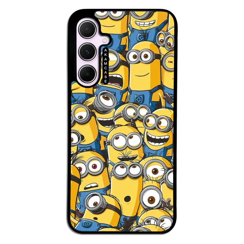 کاور آکام مدل AMC-WSGA35-MINIONS13 مناسب برای گوشی موبایل سامسونگ Galaxy A35