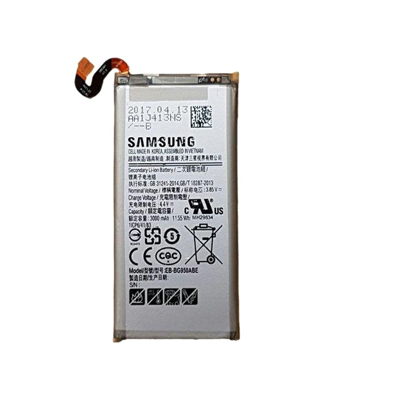 باتری موبایل مدل EB-BG950ABE ظرفیت 3000 میلی آمپر ساعت مناسب برای گوشی موبایل سامسونگ Galaxy S8