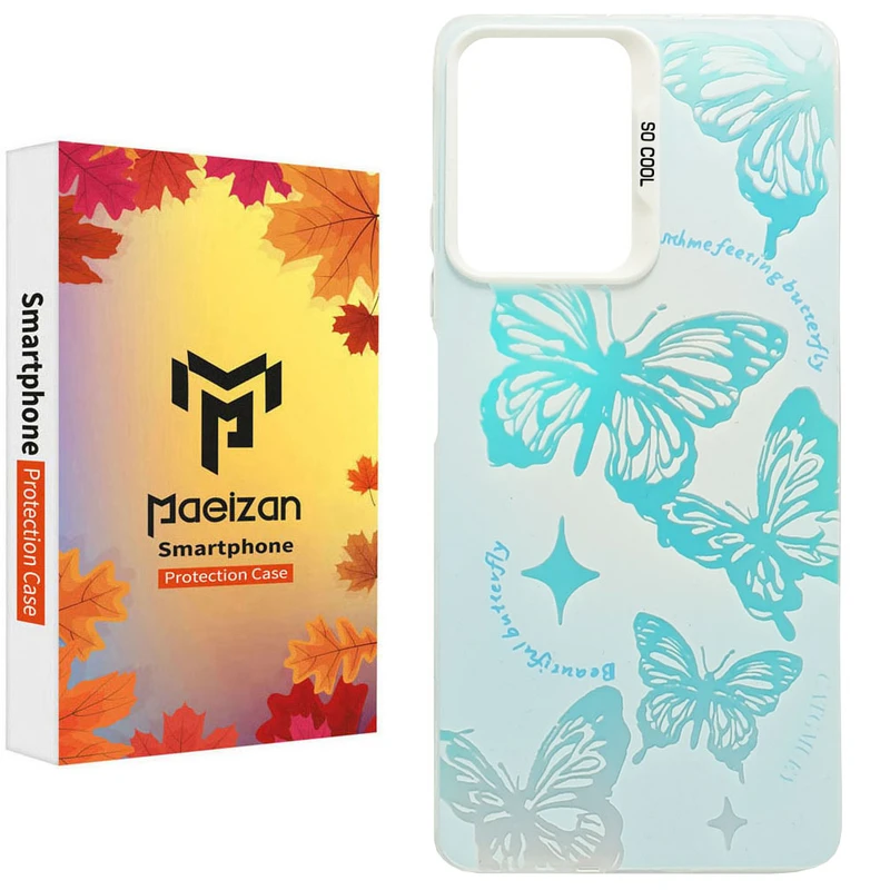 کاور پاییزان مدل پروانه SoCool طرح لاکچری مناسب برای گوشی موبایل شیائومی Poco F5