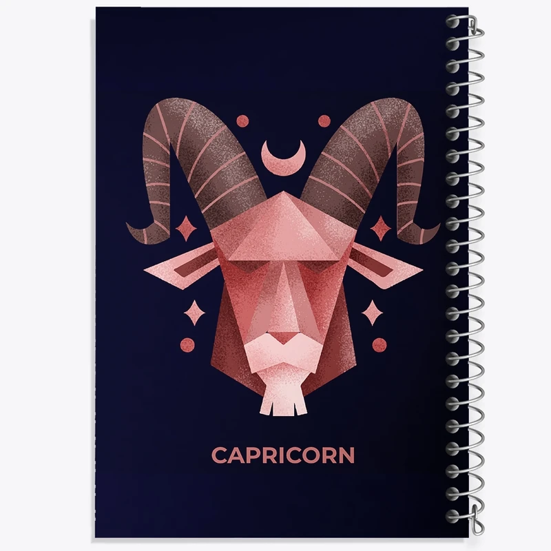 دفتر نت موسیقی 50 برگ خندالو مدل ماه تولد دی کد F1560