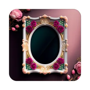 زیر لیوانی کاکتی طرح گل مدل mp19704