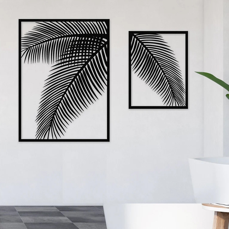 دیوارکوب مدل چوبی کد T35-2 مجموعه دو عددی