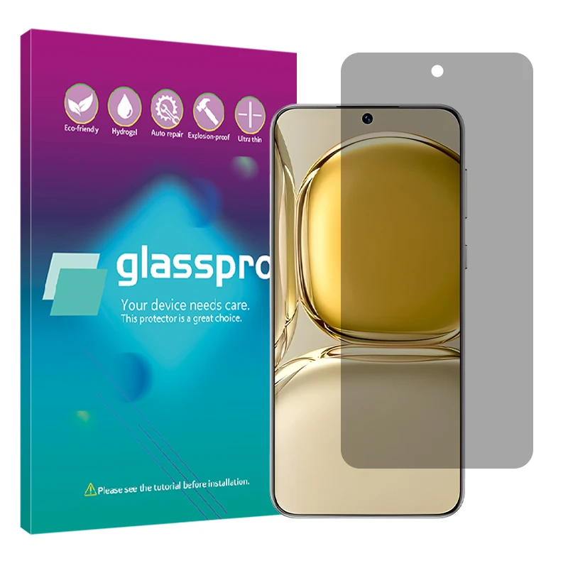 محافظ صفحه نمایش حریم شخصی گلس پرو مدل Resistant مناسب برای گوشی موبایل هوآوی P50 Pro
