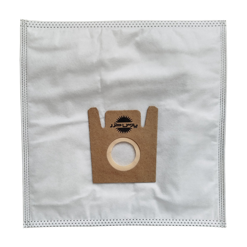 پاکت جاروبرقی پارس خزر مدل TURBO 2500WB میکرو فیلتر 5 لایه هپا مناسب جاروبرقی پارس خزر بسته 4 عددی