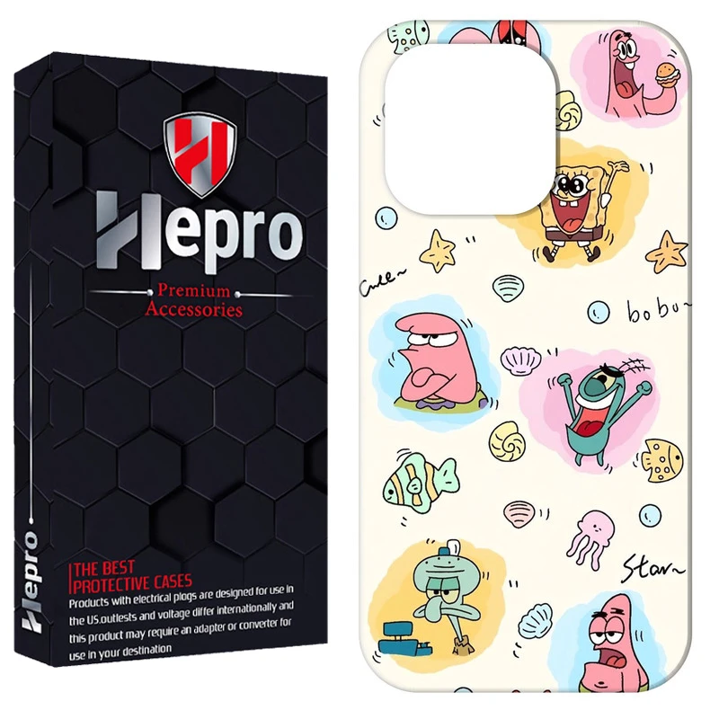 کاور هپرو مدل RC مناسب برای گوشی موبایل اپل IPHONE 16 PRO