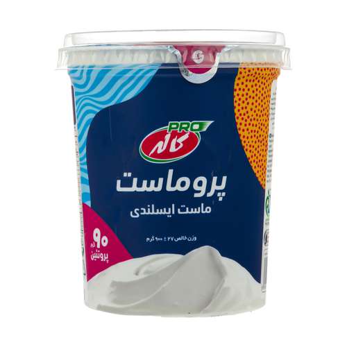 ماست ایسلندی پروماست کازئین کاله پرو مقدار 900 گرم