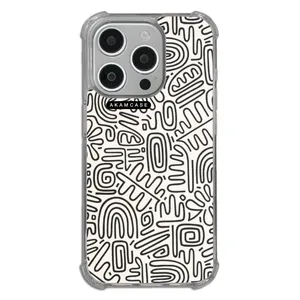 AKAM AMC-WTA15PRO-DOODLE10 Cover For Apple iPhone 15 Pro
