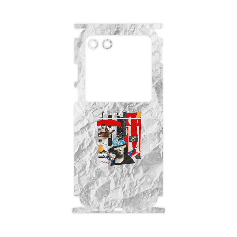 برچسب پوششی ماهوت مدل Collage of Surrealism 2-FullSkin مناسب برای گوشی موبایل موتورولا Razr 40 Ultra