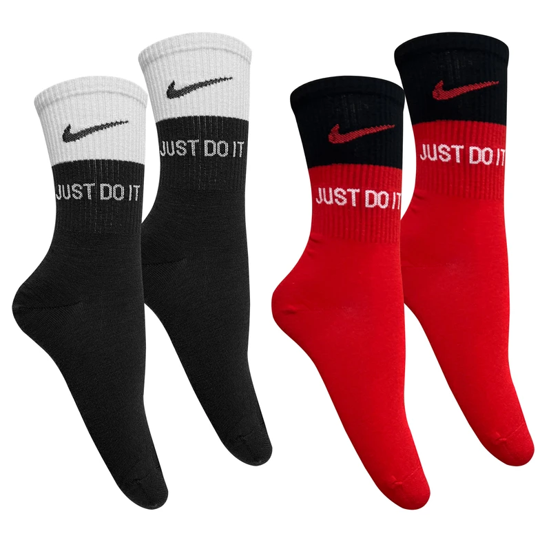 جوراب ساق بلند زنانه مدل کش اسپرت تیک JUST مجموعه 2 عددی