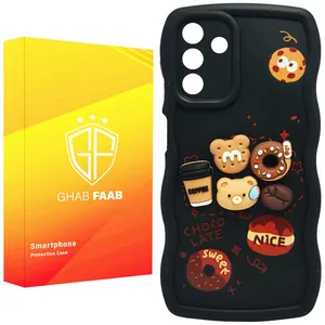  کاور قاب فاب مدل سیلیکونی فانتزی طرح دخترانه مناسب برای گوشی موبایل سامسونگ Galaxy A14 / Galaxy A14 5G