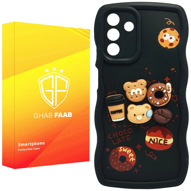 کاور قاب فاب مدل سیلیکونی فانتزی طرح دخترانه مناسب برای گوشی موبایل سامسونگ Galaxy A24 / Galaxy A25