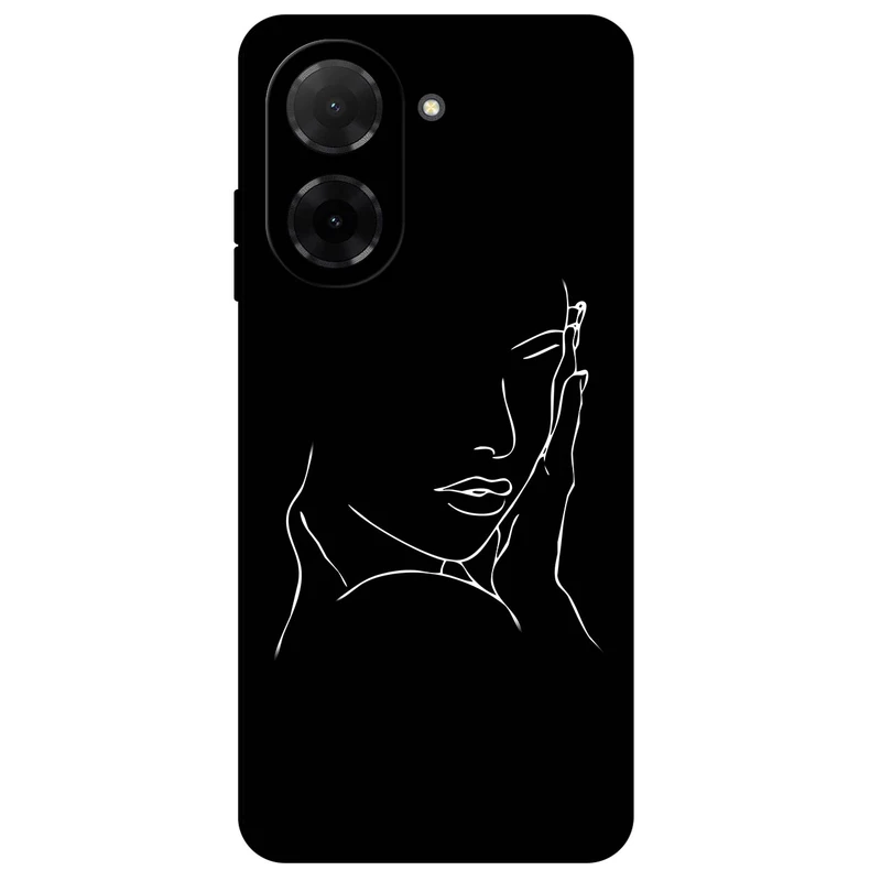 کاور مگافون طرح دخترانه مدل 8153 مناسب برای گوشی موبایل شیائومی Redmi A5 4G