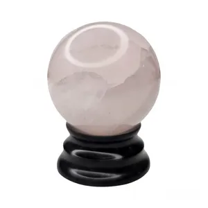 سنگ راف مدل گوی رز کوارتز کد A-qp315